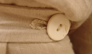 tan regency sleeve detail