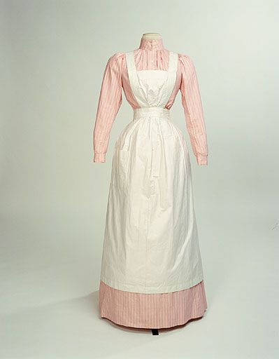 1910 cooks dress and apron